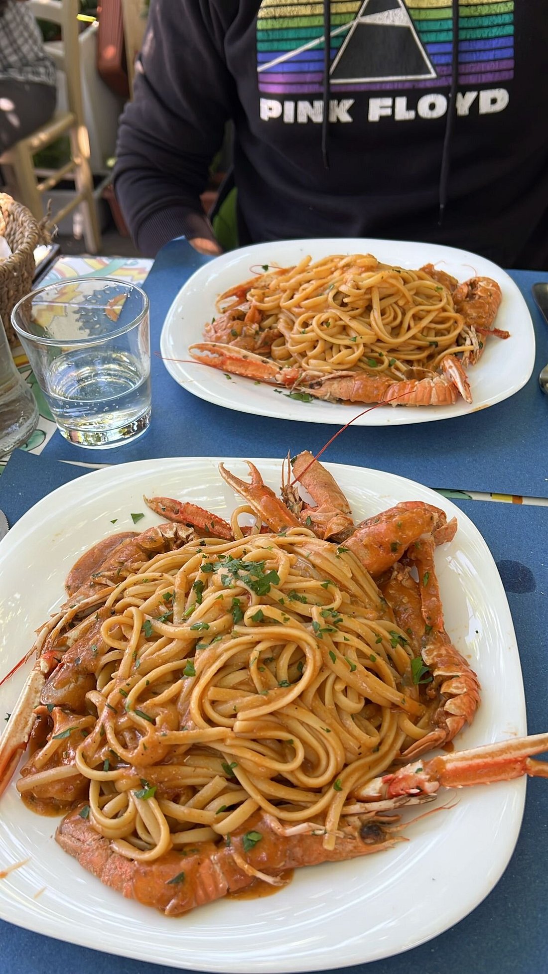 Linguine agli scampi